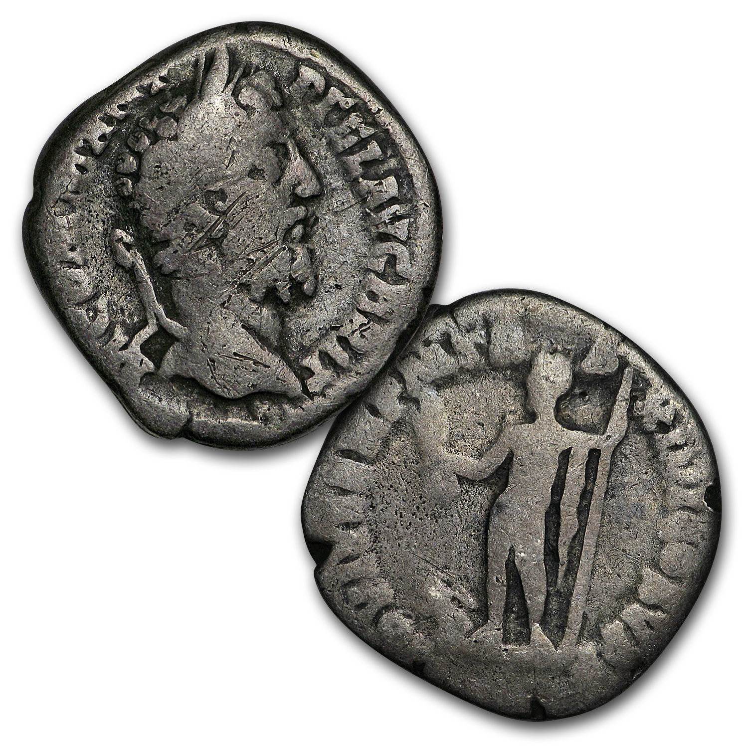 Roman Silver Denarius Random Emperors (69 AD-244 AD) Good-Fine