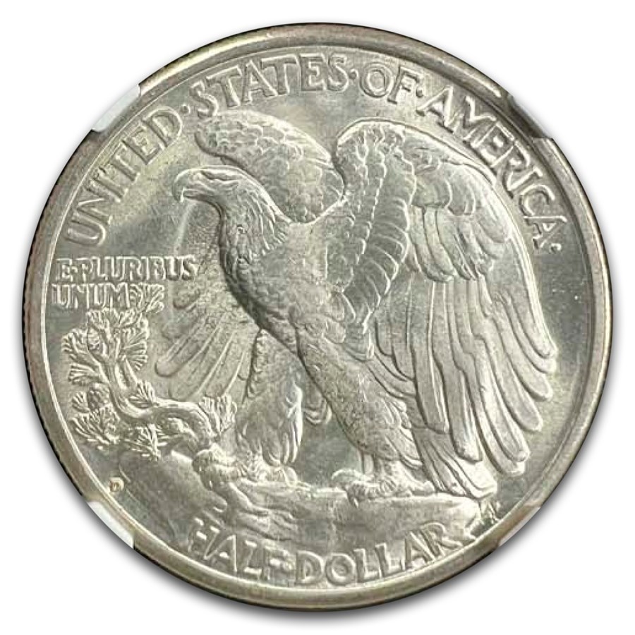 1935-D Walking Liberty Half Dollar MS-65 NGC