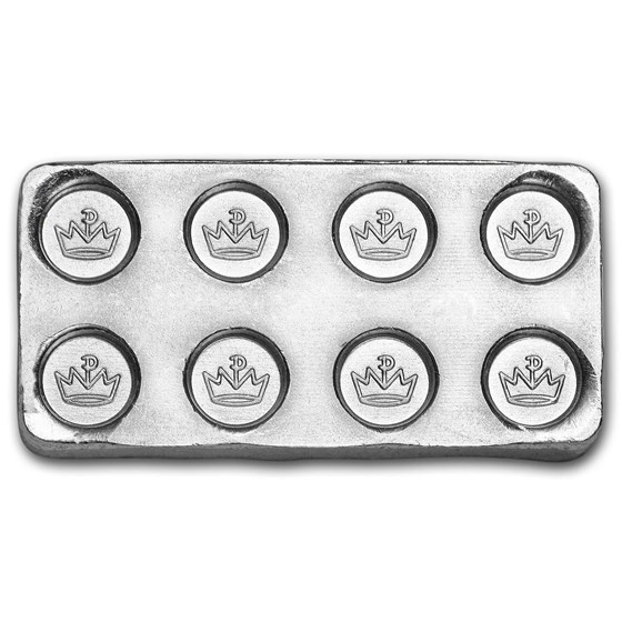1/2 oz Silver Building Block Bars (2x4)