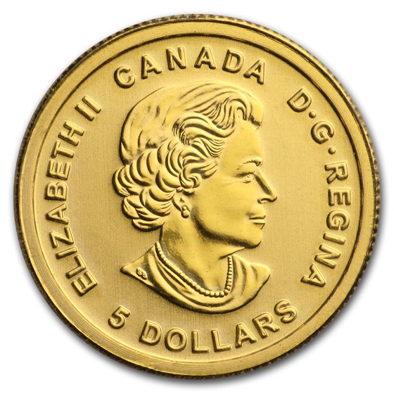 2016 Canada 1/10 oz Gold $5 Special Service Force BU