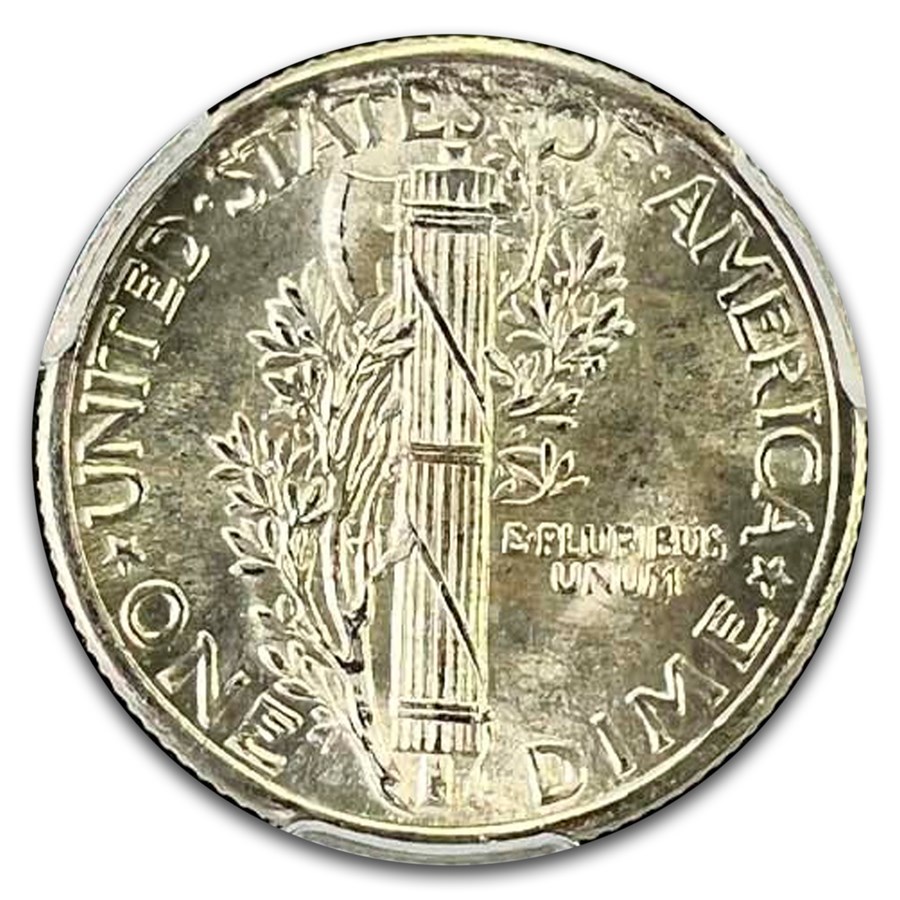 1939 Mercury Dime MS-67 PCGS (FB)