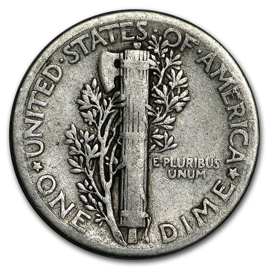 1939 Mercury Dime Good/VF