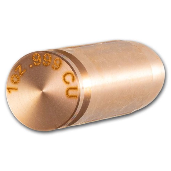 1 oz AVDP Copper Bullet - .45 Caliber ACP