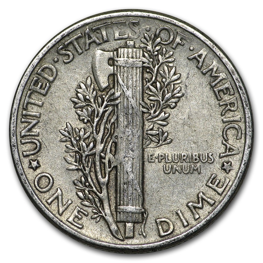 1944 Mercury Dime Good/VF