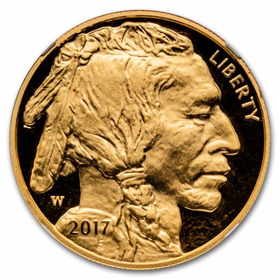 2017-W 1 oz Proof Gold Buffalo PF-70 NGC