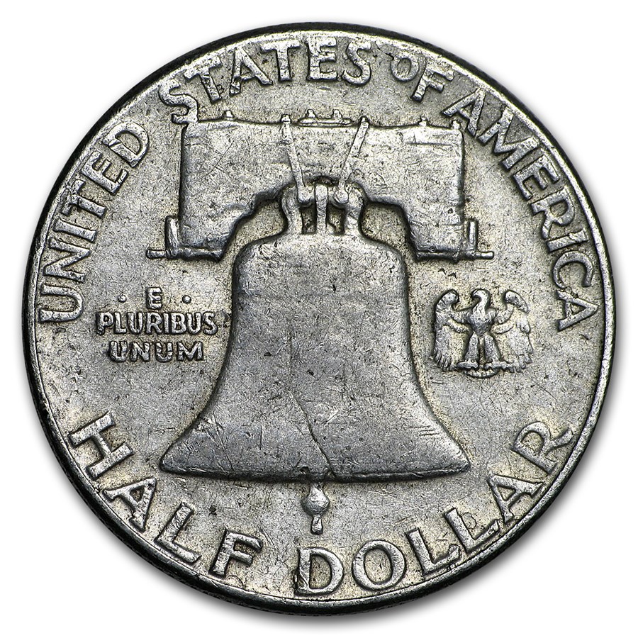 1963 Franklin Half Dollar Fine/AU