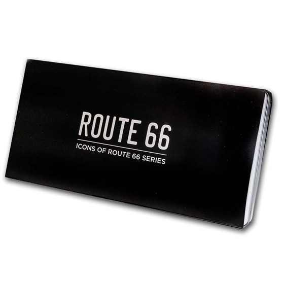License Plate Tin - Icons of Route 66 Shield Collection