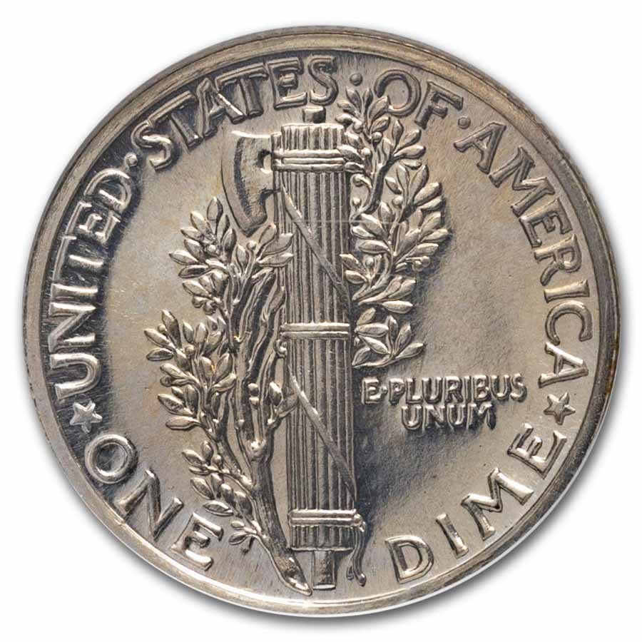1937 Mercury Dime PF-66 NGC