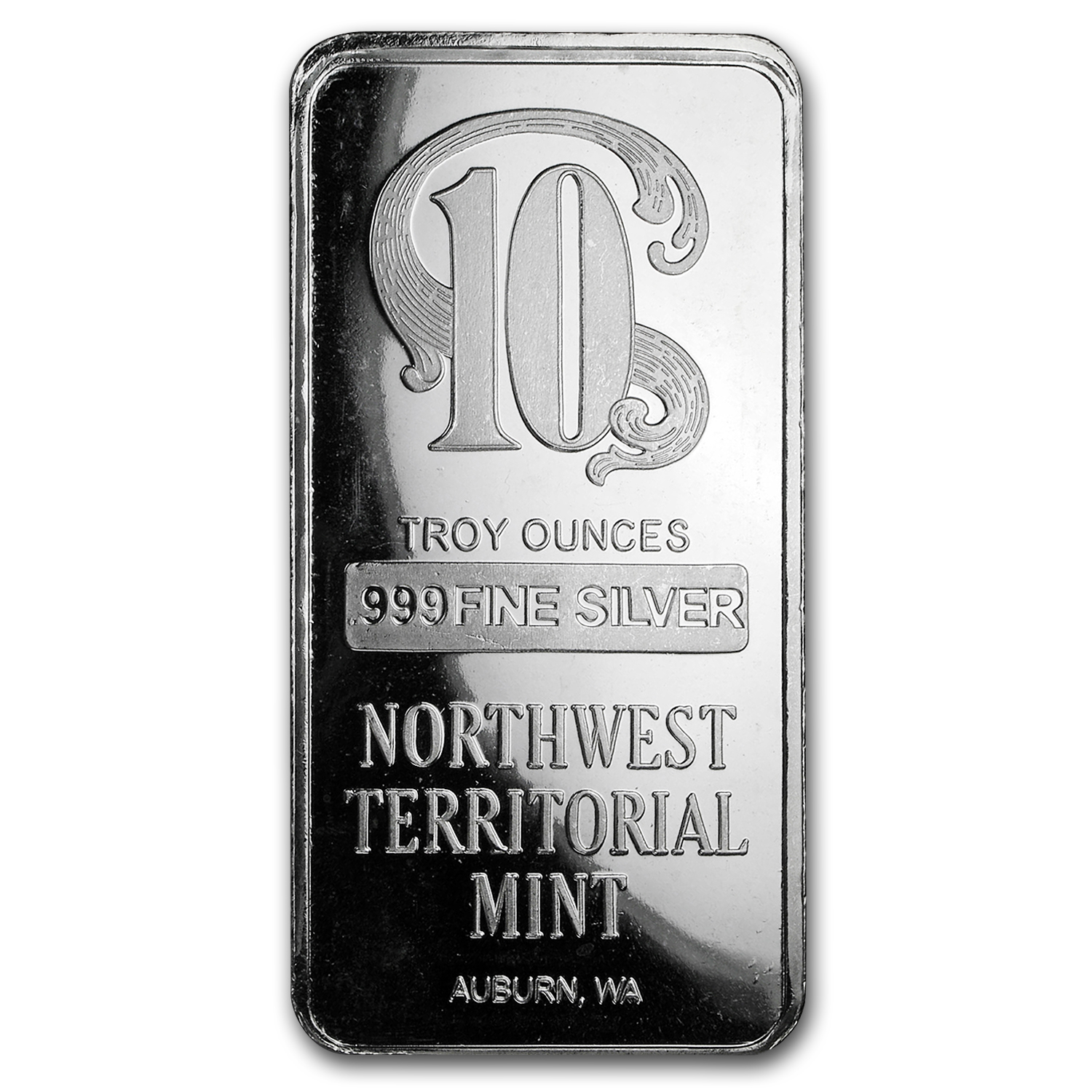 10 oz Silver Bar - Northwest Territorial Mint