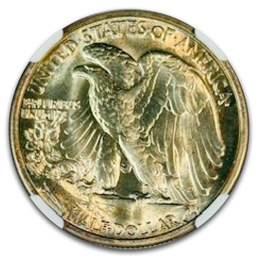 1936-D Walking Liberty Half Dollar MS-67 NGC