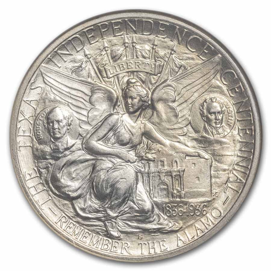 1935-S Texas Half Dollar Commem MS-66 NGC