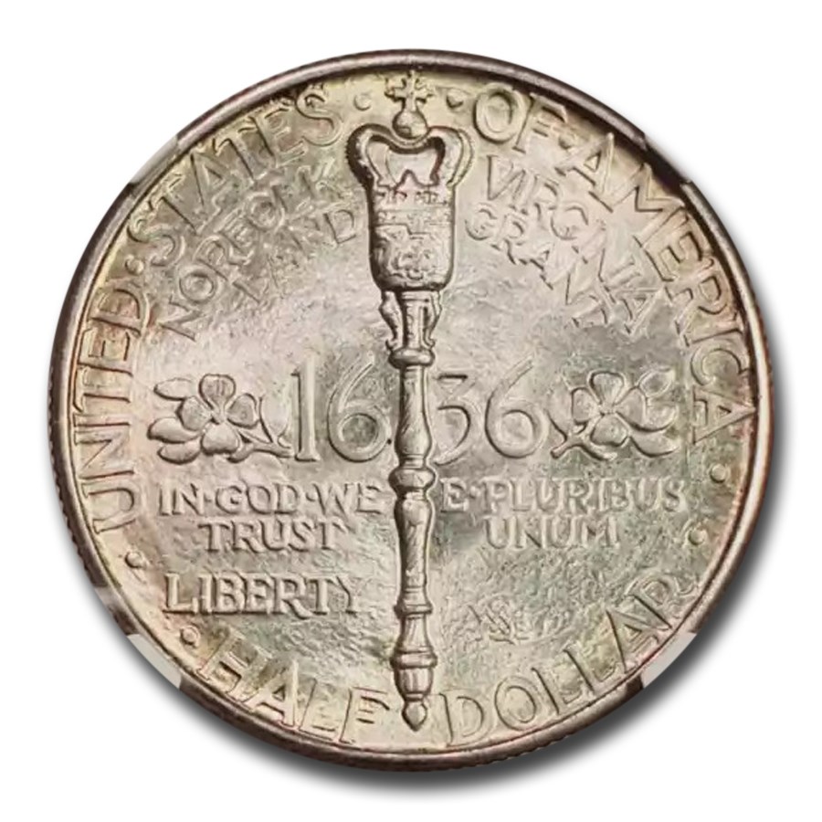 1936 Norfolk Half Dollar Commem MS-67 NGC CAC