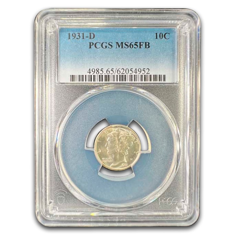 1931-D Mercury Dime MS-65 PCGS (FB)