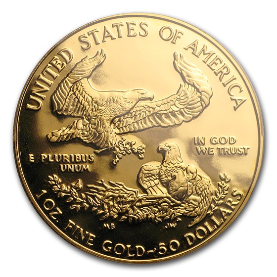 1988-W 1 oz Proof American Gold Eagle PR-69 DCAM PCGS