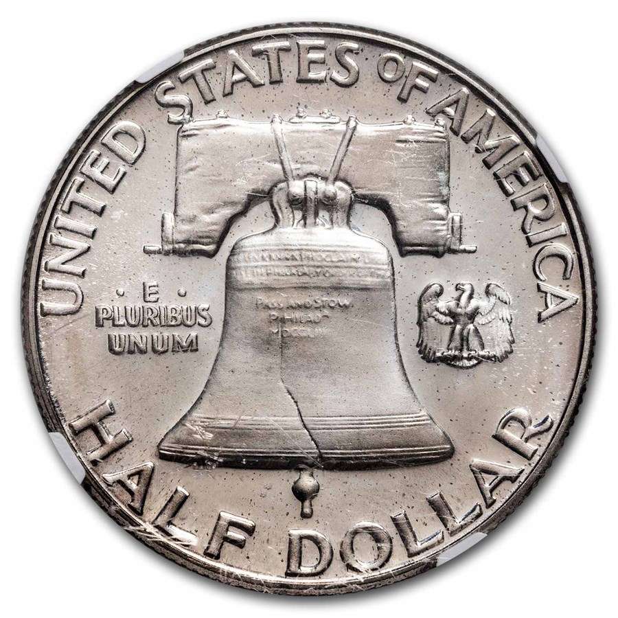 1954 Franklin Half Dollar PF-67 Cameo NGC