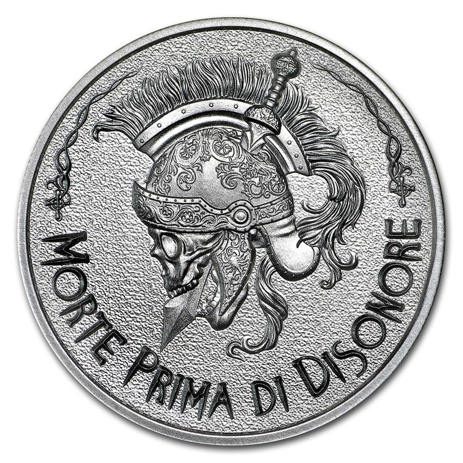 2 oz Silver Round - Latin Allure Series: Death before Dishonor 2 oz Silver Round - Latin Allure Series: Death before Dishonor