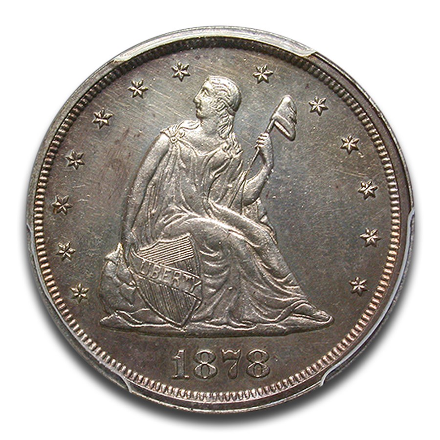 1878 Twenty Cent Piece PR-62 PCGS