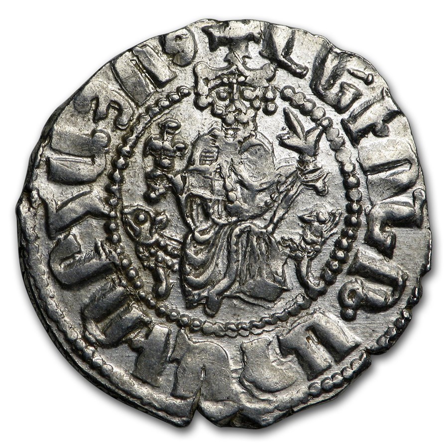 Kingdom of Armenia Silver Tram Levon I (1198-1219 AD) XF-AU