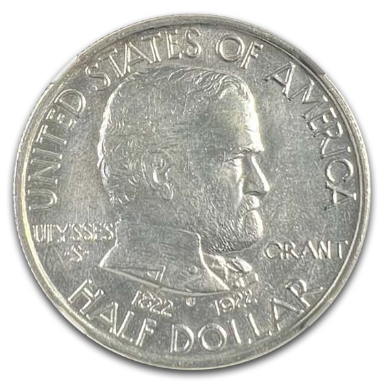 1922 Grant Memorial Commemorative Half Dollar MS-65 NGC