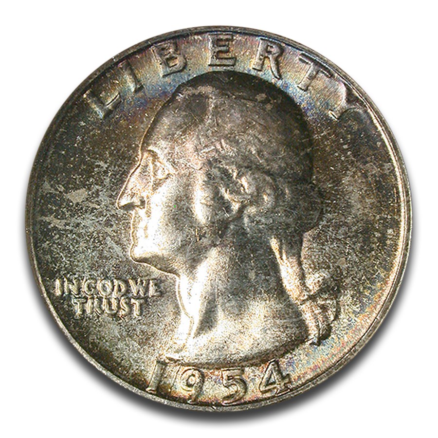 1954 Washington Quarter MS-67 NGC