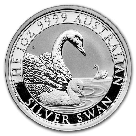 2019 Australia 1 oz Silver Swan (MintDirect® Premier Single)