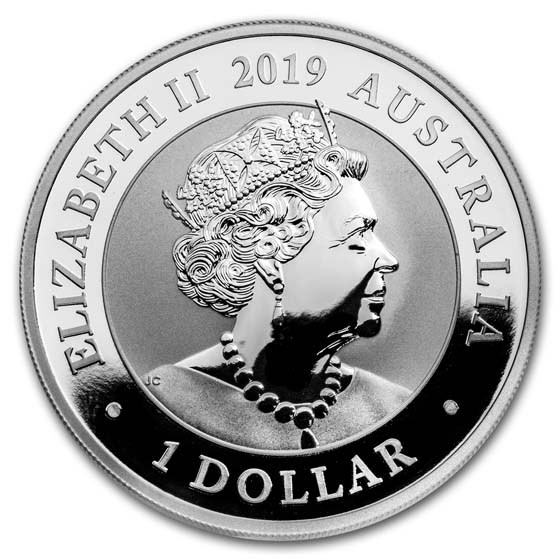 2019 Australia 1 oz Silver Swan (MintDirect® Premier Single)