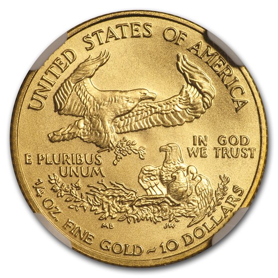 2003 1/4 oz American Gold Eagle MS-70 NGC