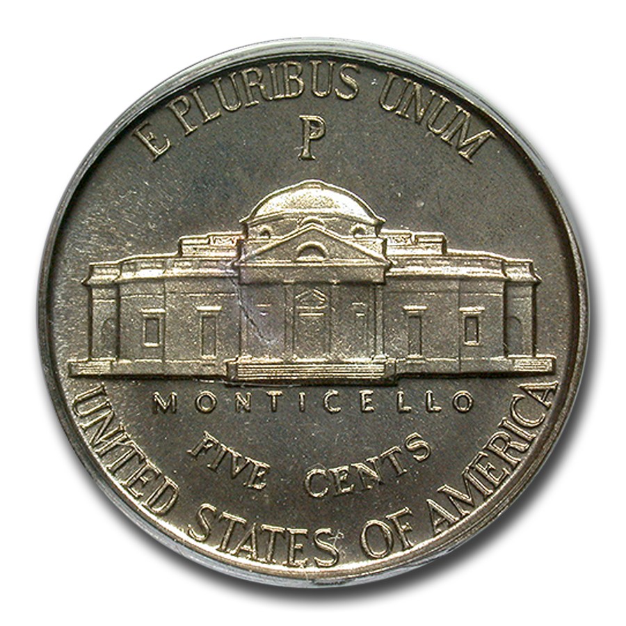1942-P Silver Jefferson Nickel Type-II PR-67 PCGS