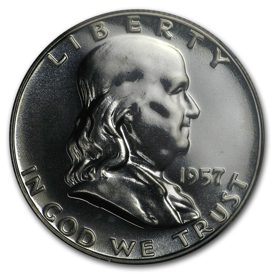 1957 Franklin Half Dollar PF-66 NGC