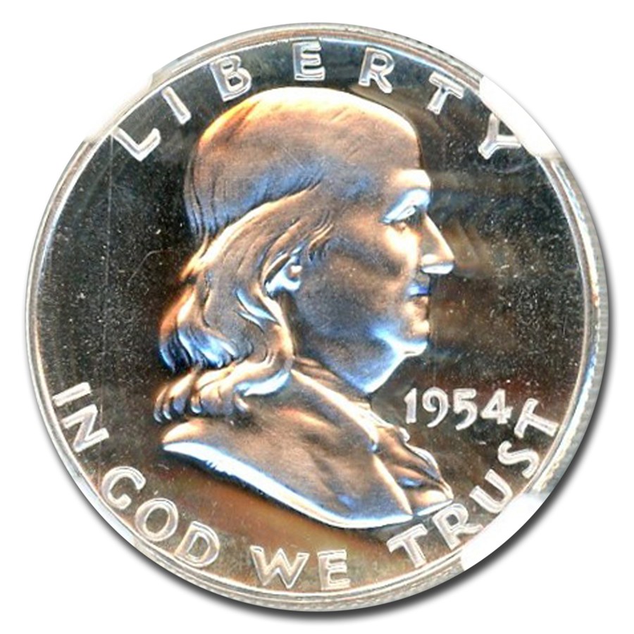 1954 Franklin Half Dollar PF-65 NGC