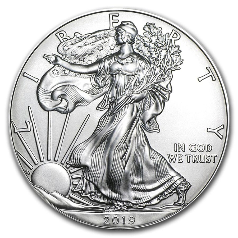 2019 American Silver Eagle MS-70 PCGS (FirstStrike®, Black Label)