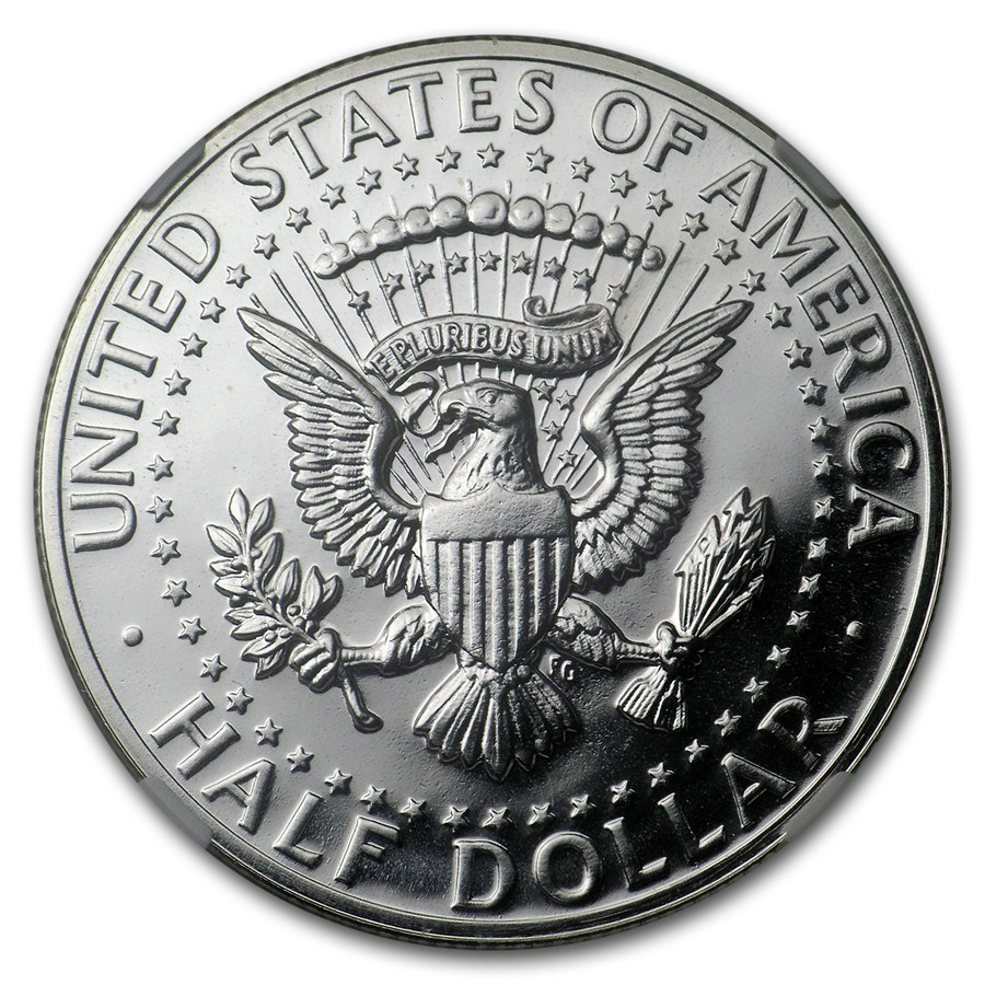 1964 Kennedy Half Dollar PF-65 NGC (Accented Hair)