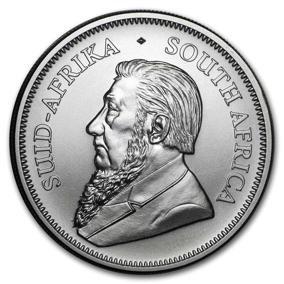 2019 South Africa 1 oz Silver Krugerrand BU