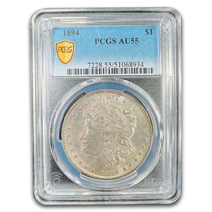 1894 Morgan Dollar AU-55 PCGS