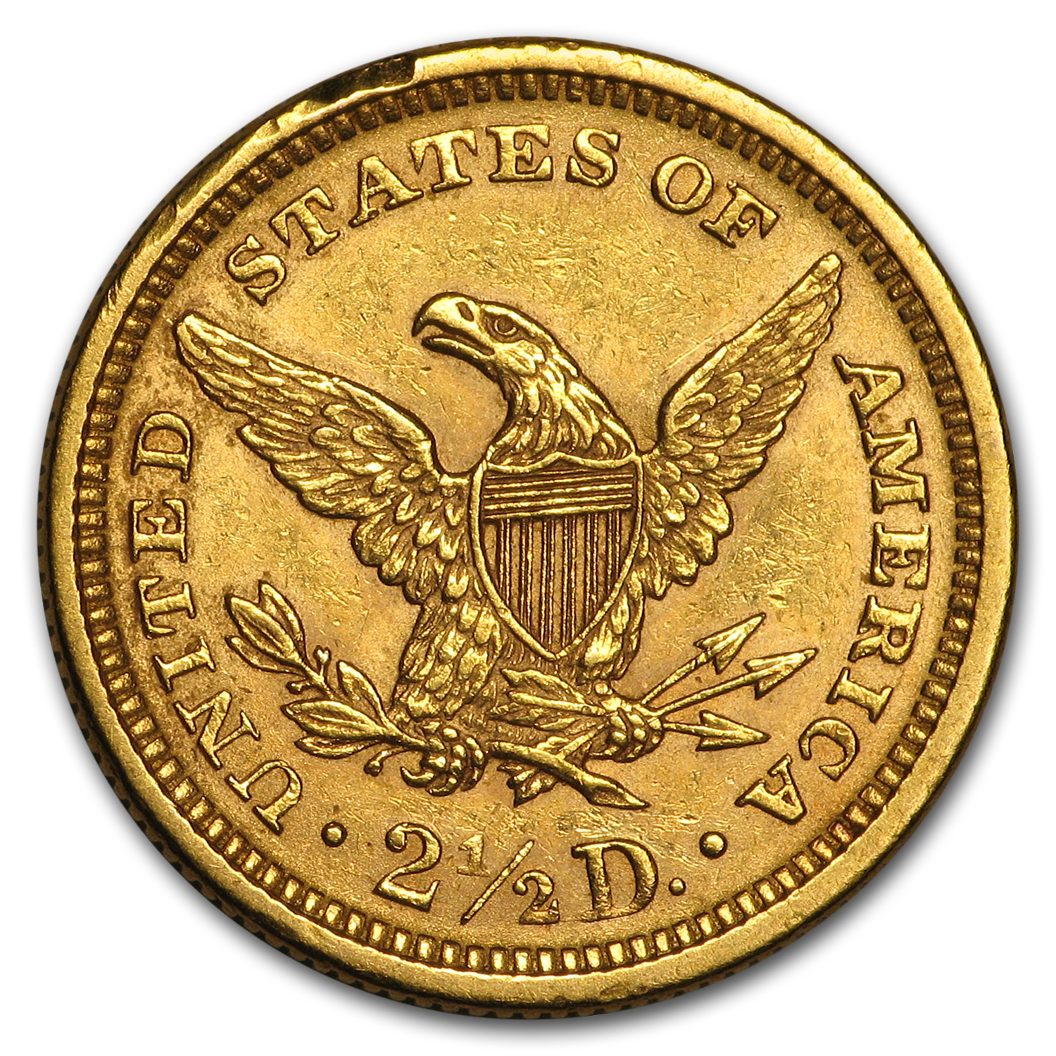 $2.50 Liberty Gold Quarter Eagle BU (Random Year)