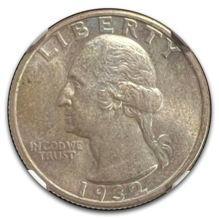 1932-S Washington Quarter MS-65 NGC
