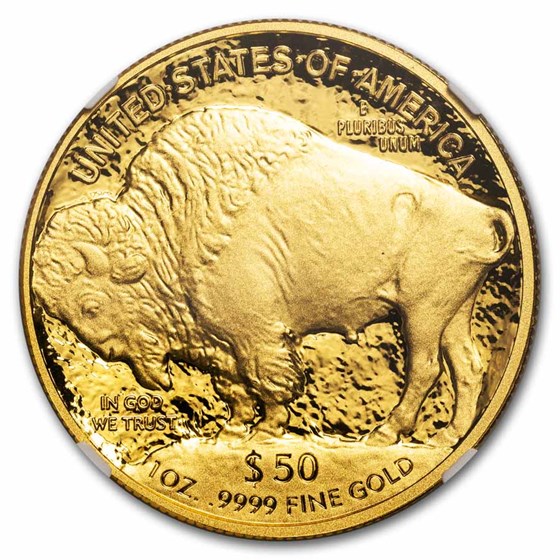 2018-W 1 oz Proof Gold Buffalo PF-70 NGC
