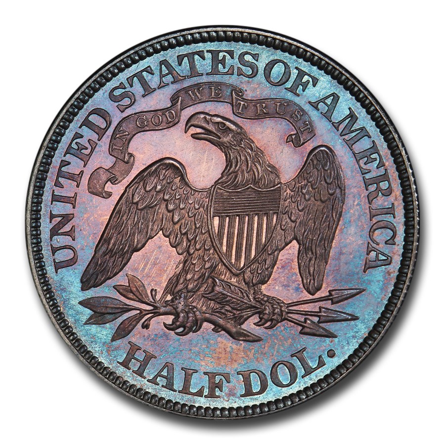 1874 Liberty Seated Half Dollar PR-66 PCGS (Arrows)
