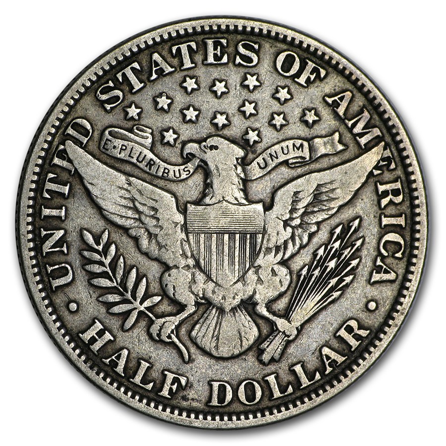 1911 Barber Half Dollar VF
