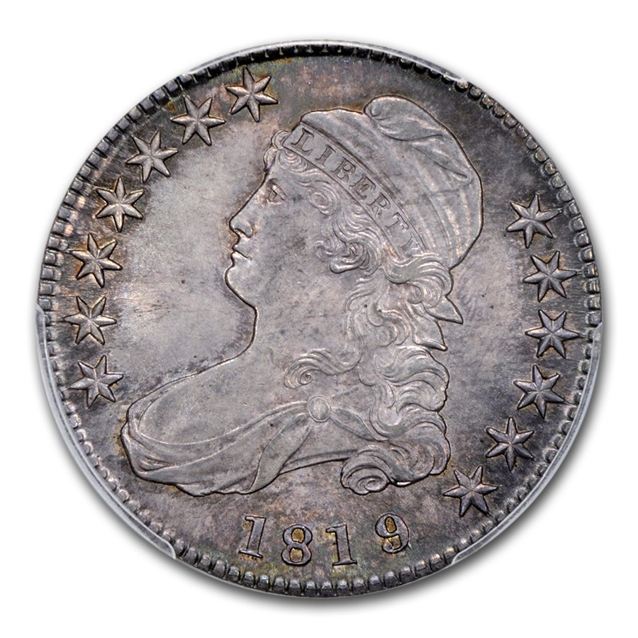 1819/8 Bust Half Dollar MS-65 PCGS (Large 9)