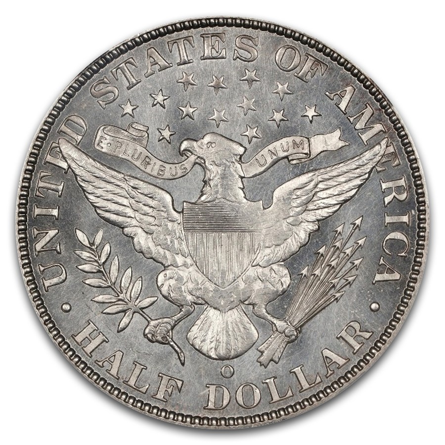1901-O Barber Half Dollar MS-66 NGC