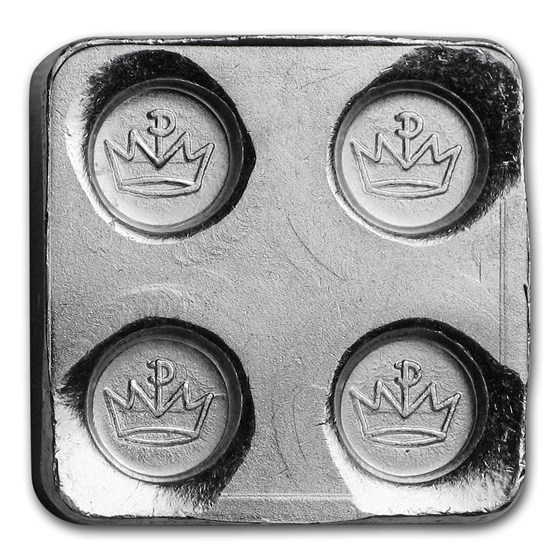 1/4 oz Silver Building Block Bars (2x2)