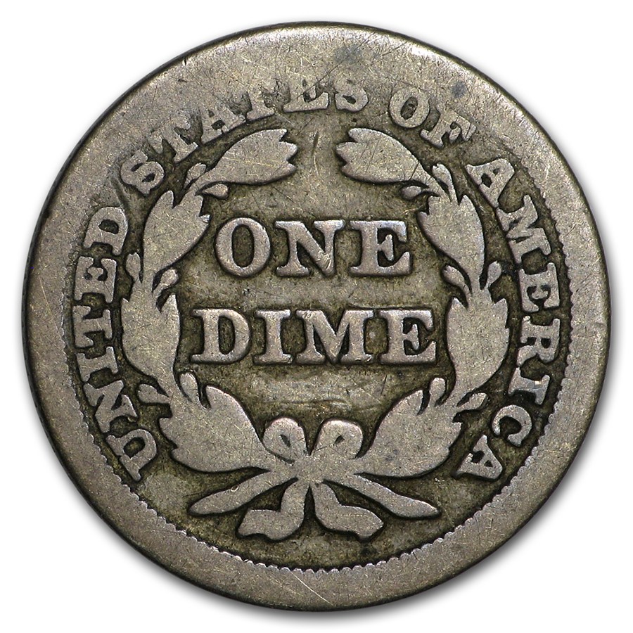 1852 Liberty Seated Dime Good