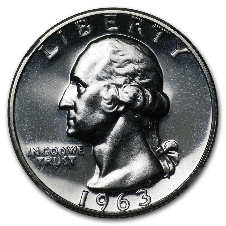 1963 Washington Quarter PF-67 NGC