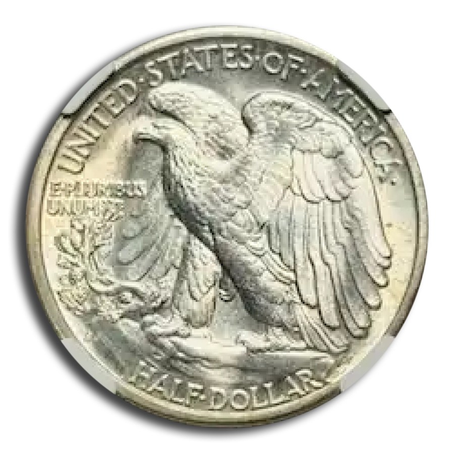 1941-S Walking Liberty Half Dollar MS-66+ NGC