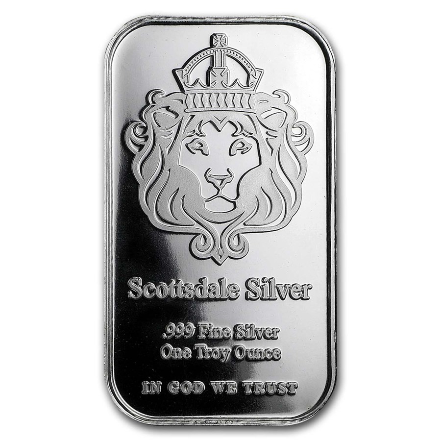 1 oz Silver Bar - Scottsdale 1 oz Silver Bar - Scottsdale