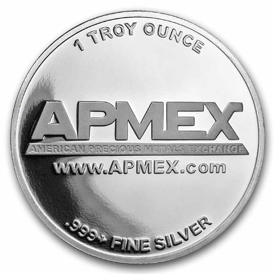 2026 1 oz Silver Colorized Round - APMEX (Birthday Celebration)