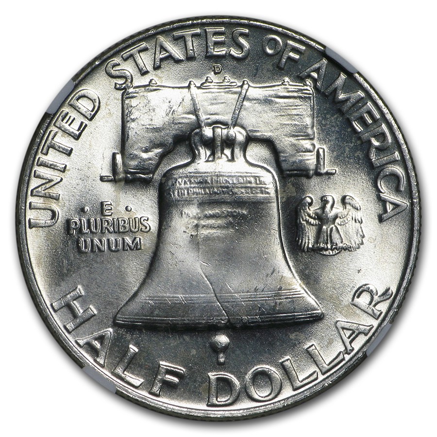 1948-1963 Franklin Half Dollar MS-64 NGC (Random)