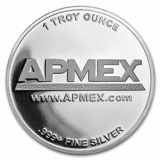 1 oz Silver Colorized Round - APMEX (2026 Baby Girl, Elephant)