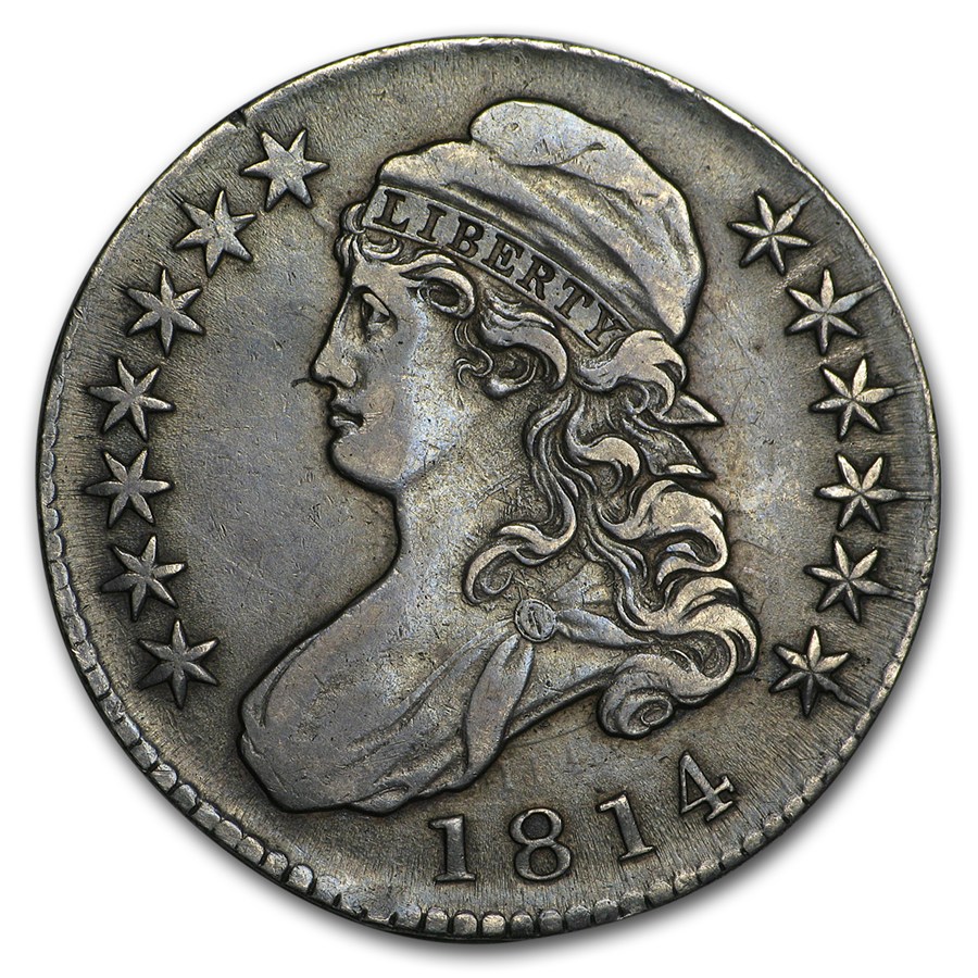 1814 Bust Half Dollar XF